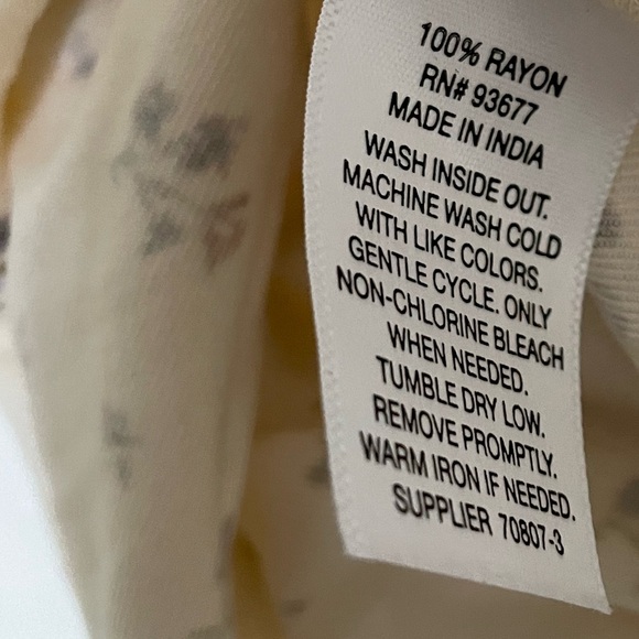 Arizona Jean Co 💐 floral print mini baby doll dress S - Picture 3 of 3